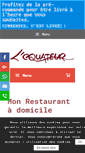 Mobile Screenshot of lequateur.fr