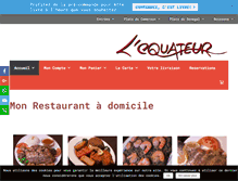 Tablet Screenshot of lequateur.fr